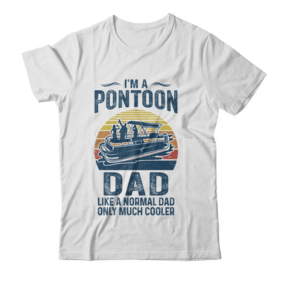 Dad Pontoon Captain Funny Boating Boat Lake Fathers Day Shirt & Hoodie | siriusteestore
