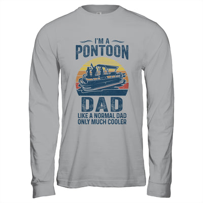 Dad Pontoon Captain Funny Boating Boat Lake Fathers Day Shirt & Hoodie | siriusteestore