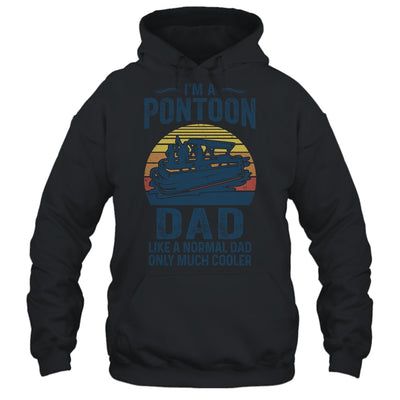 Dad Pontoon Captain Funny Boating Boat Lake Fathers Day