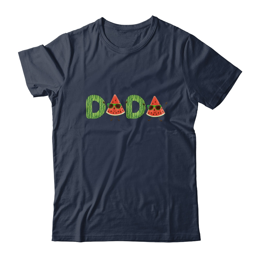 Dada Watermelon Funny Summer Fruit Dad Father's Day Shirt & Hoodie | siriusteestore