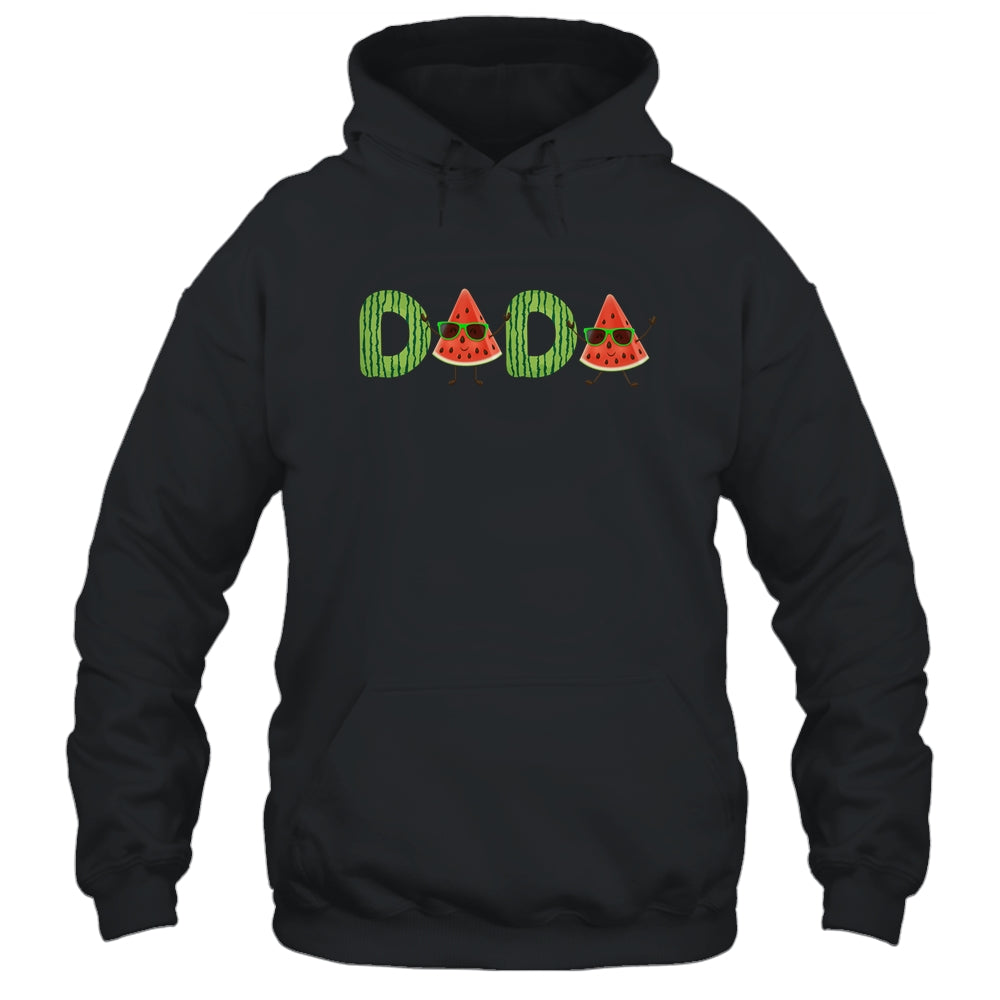 Dada Watermelon Funny Summer Fruit Dad Father's Day Shirt & Hoodie | siriusteestore