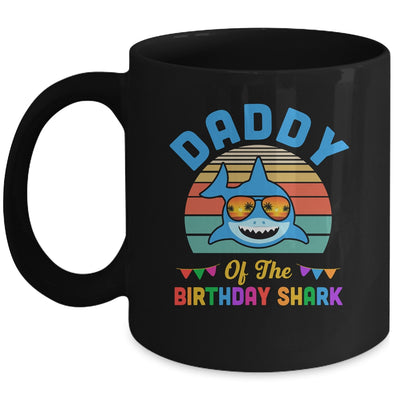 Daddy Of The Shark Birthday Dad Matching Family Mug | siriusteestore