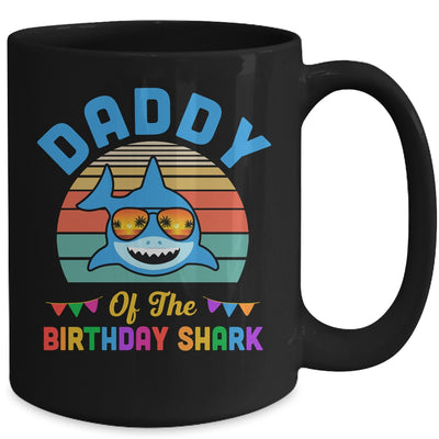 Daddy Of The Shark Birthday Dad Matching Family Mug | siriusteestore