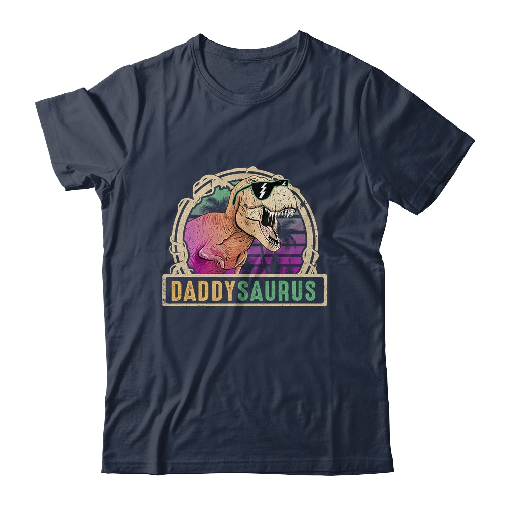 Daddy Saurus Daddysaurus T Rex Dinosaur Family Matching Shirt & Hoodie | siriusteestore