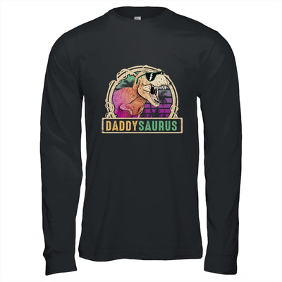 Daddy Saurus Daddysaurus T Rex Dinosaur Family Matching Shirt & Hoodie | siriusteestore