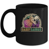 Daddy Saurus Daddysaurus T Rex Dinosaur Family Matching Mug | siriusteestore