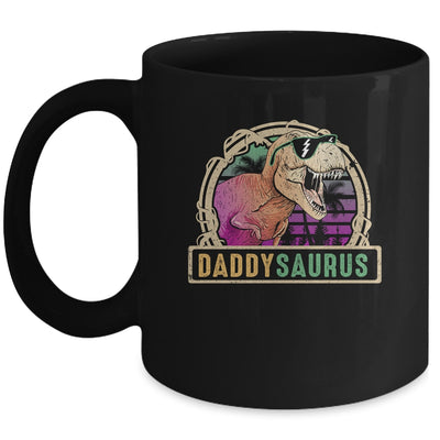 Daddy Saurus Daddysaurus T Rex Dinosaur Family Matching Mug | siriusteestore