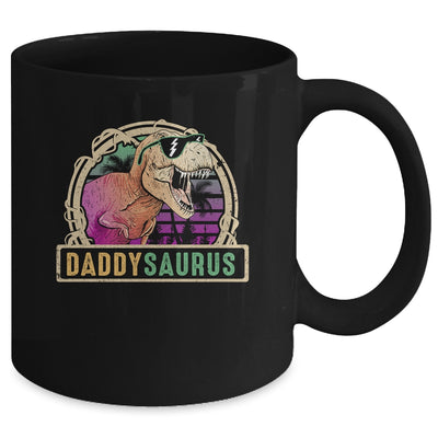 Daddy Saurus Daddysaurus T Rex Dinosaur Family Matching Mug | siriusteestore