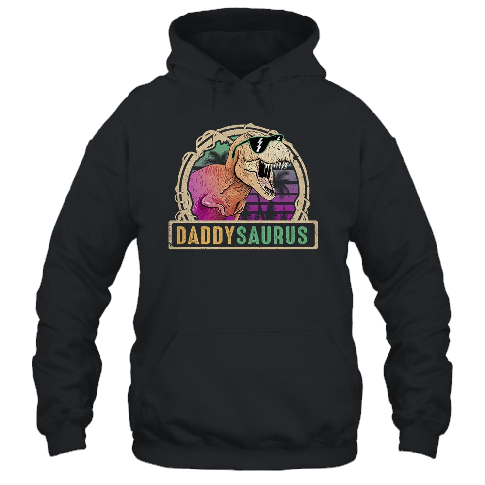 Daddy Saurus Daddysaurus T Rex Dinosaur Family Matching Shirt & Hoodie | siriusteestore