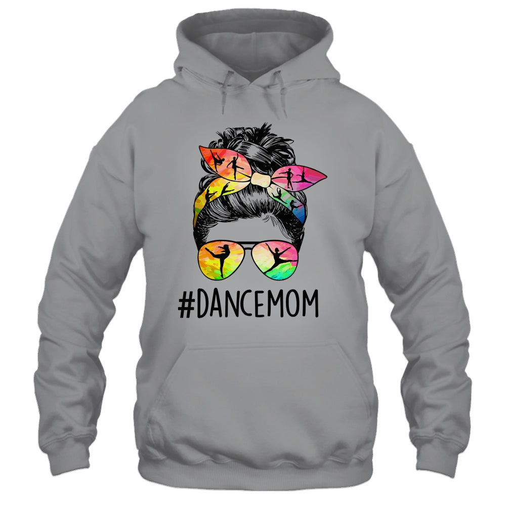 Dance Mom Messy Bun Hair Funny Mothers Day Shirt & Tank Top | siriusteestore