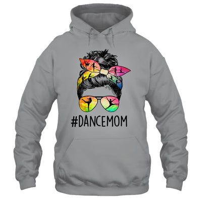Dance Mom Messy Bun Hair Funny Mothers Day Shirt & Tank Top | siriusteestore