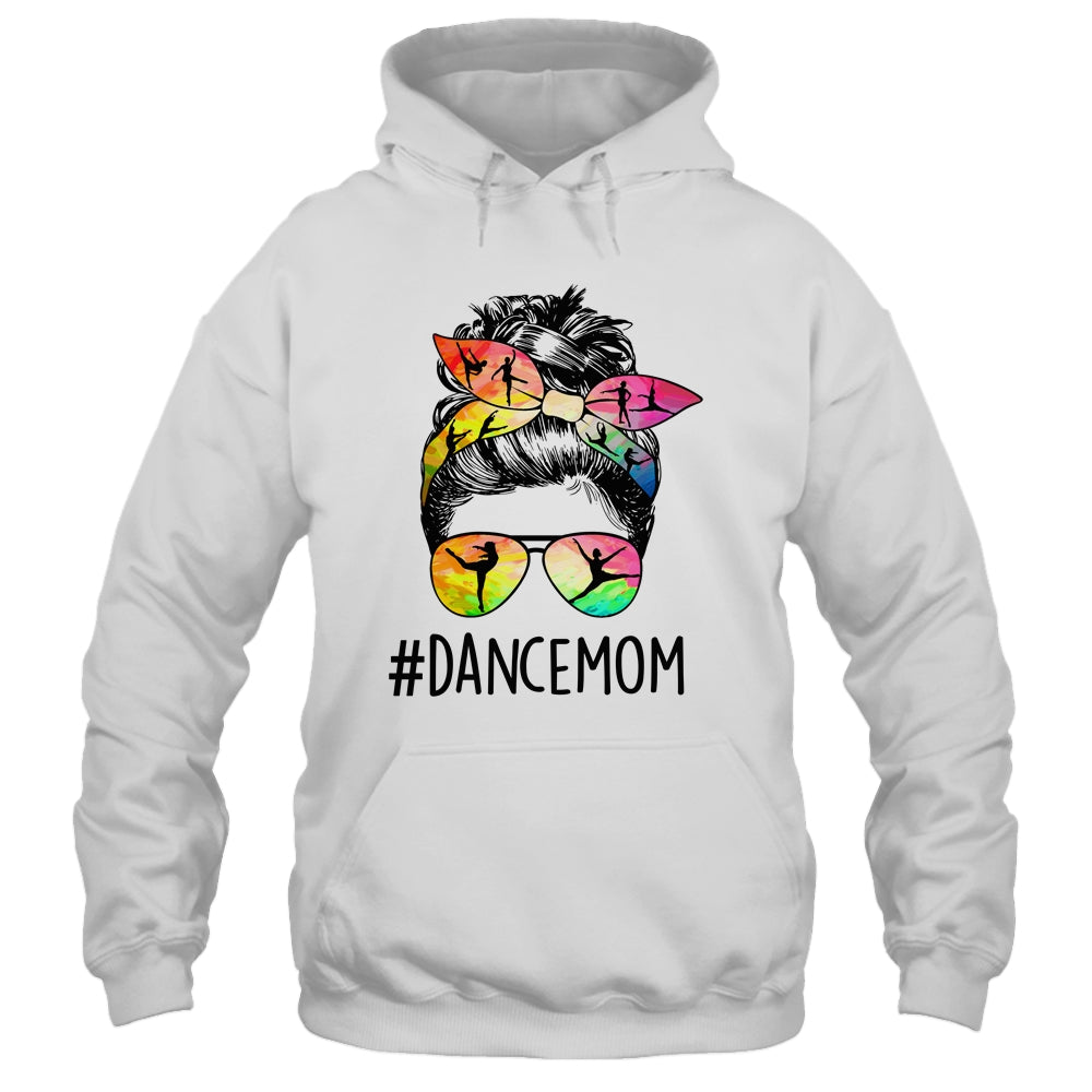 Dance Mom Messy Bun Hair Funny Mothers Day Shirt & Tank Top | siriusteestore