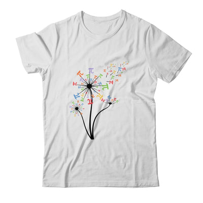 Dandelion Pi Day Flower Floral Pi Day Tree Lover Shirt & Tank Top | siriusteestore