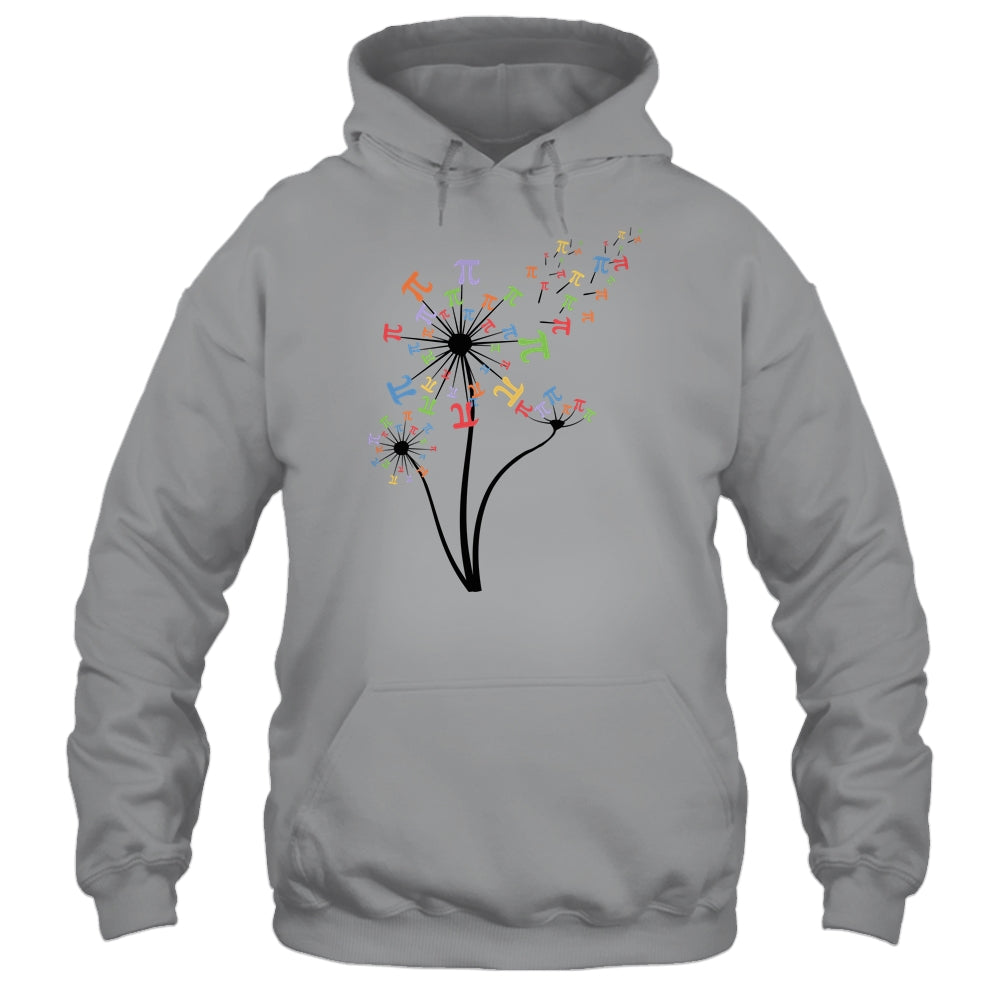 Dandelion Pi Day Flower Floral Pi Day Tree Lover Shirt & Tank Top | siriusteestore