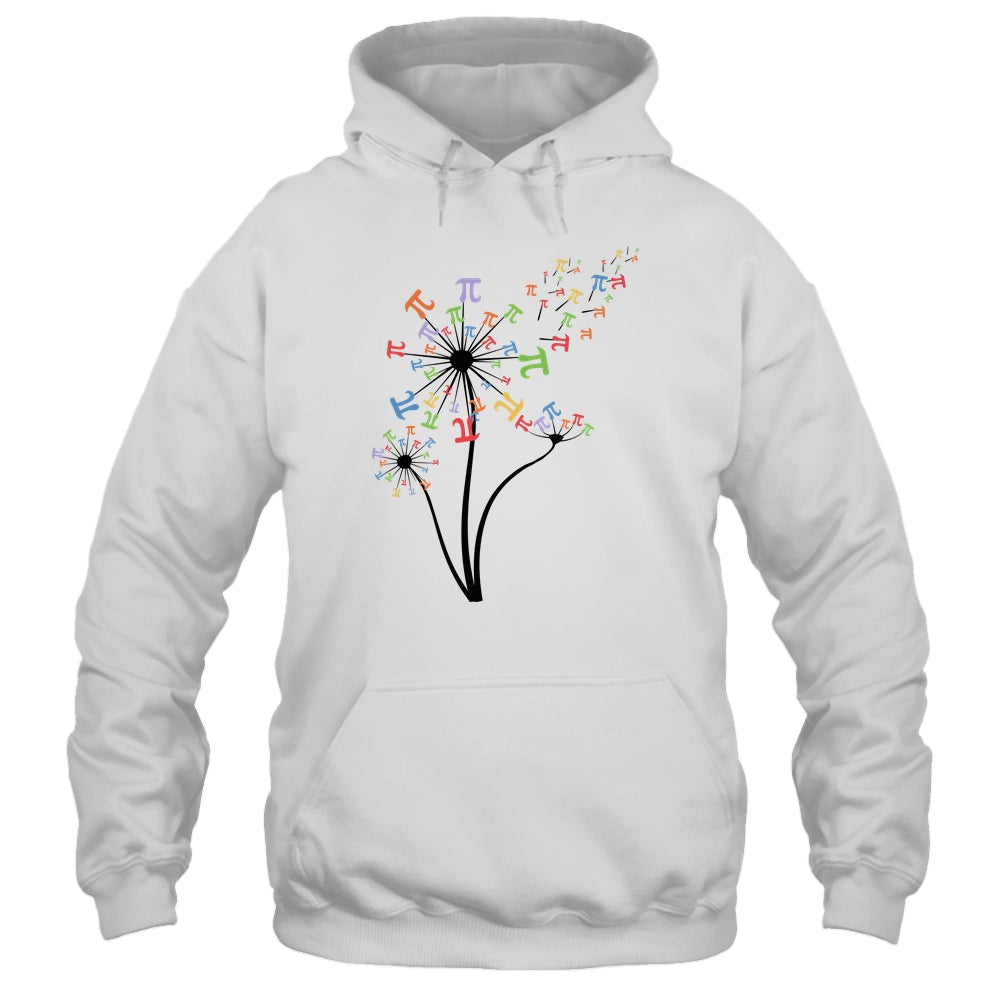 Dandelion Pi Day Flower Floral Pi Day Tree Lover Shirt & Tank Top | siriusteestore
