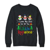 Daycare Teacher Christmas I Love My Job For All The Reasons Shirt & Sweatshirt | siriusteestore