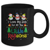 Daycare Teacher Christmas I Love My Job For All The Reasons Mug | siriusteestore