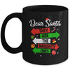 Dear Santa They Are The Naughty Ones Christmas Xmas Mug | siriusteestore