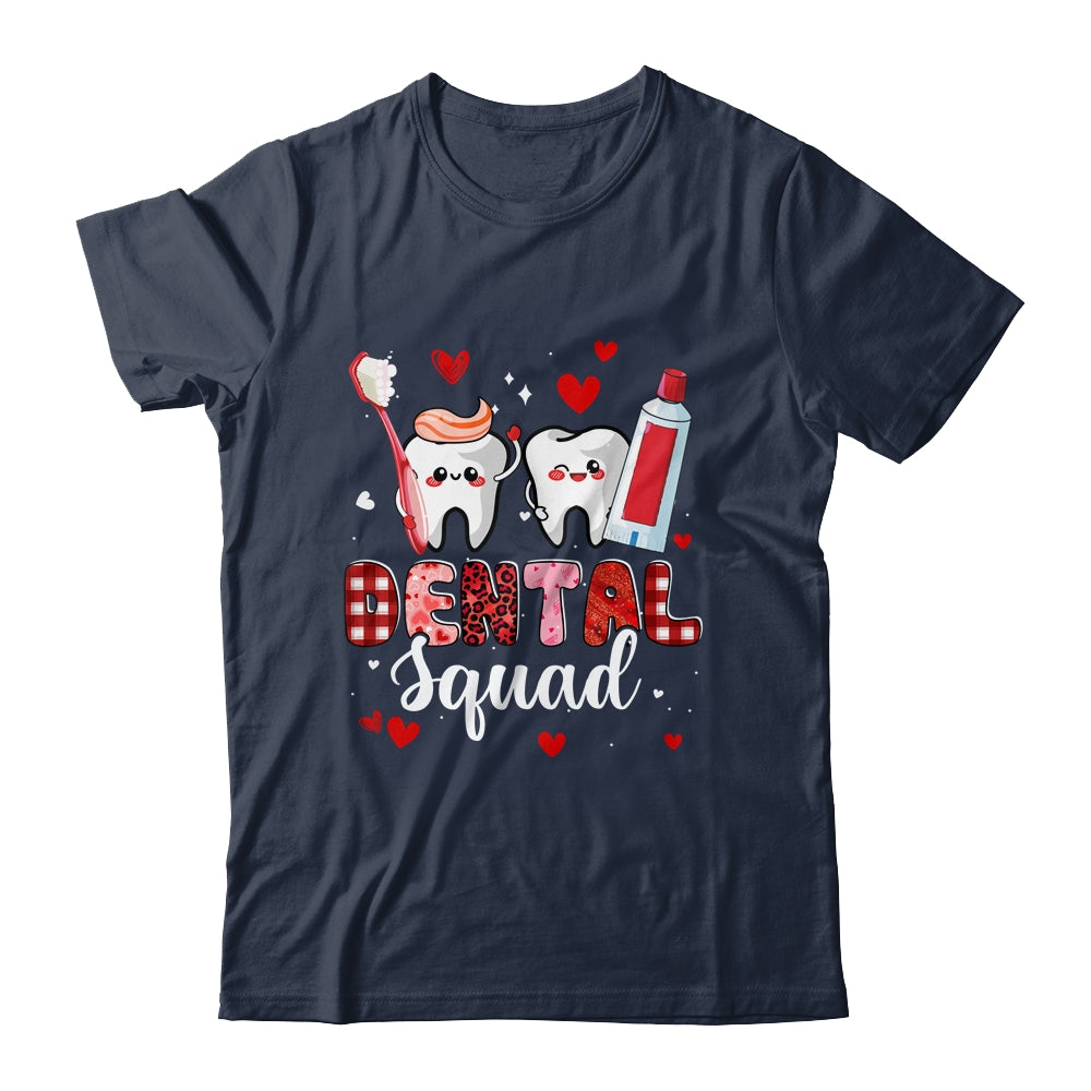 Dental Squad Dental Assistant Dentist Happy Valentine's Day Shirt & Tank Top | siriusteestore