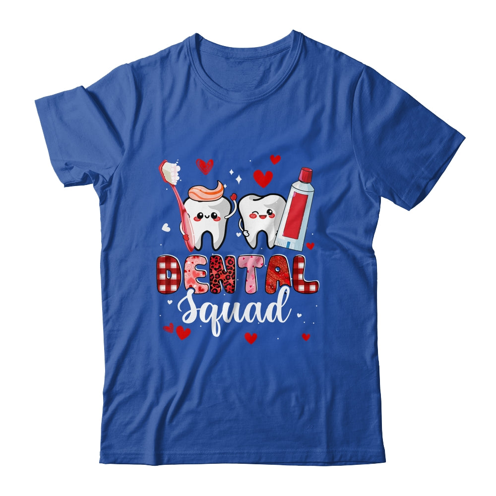 Dental Squad Dental Assistant Dentist Happy Valentine's Day Shirt & Tank Top | siriusteestore