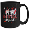 Dental Squad Dental Assistant Dentist Happy Valentine's Day Mug | siriusteestore
