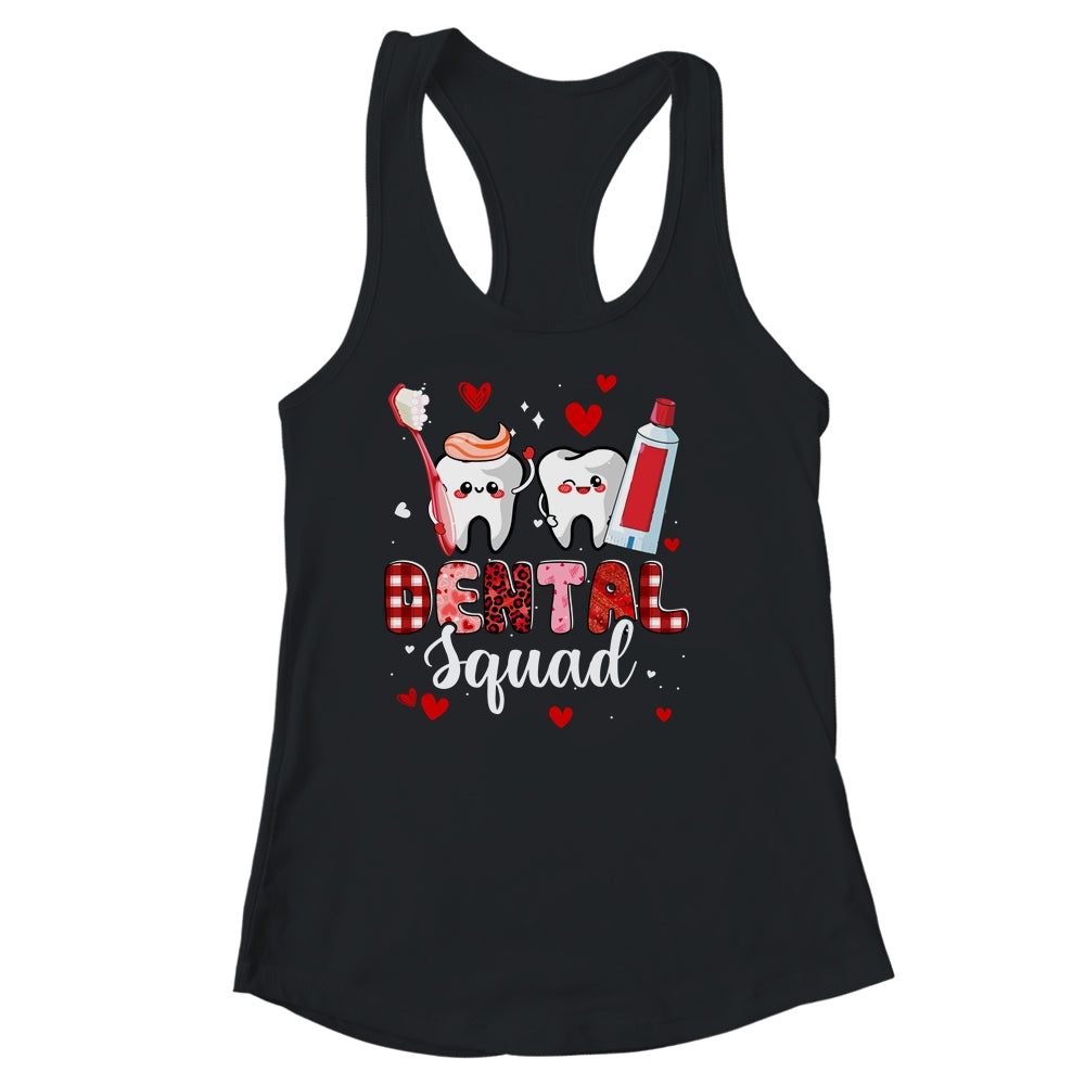 Dental Squad Dental Assistant Dentist Happy Valentine's Day Shirt & Tank Top | siriusteestore