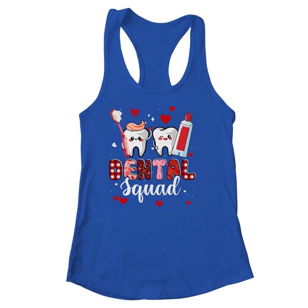 Dental Squad Dental Assistant Dentist Happy Valentine's Day Shirt & Tank Top | siriusteestore