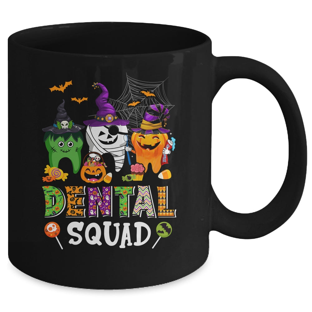 Dental Squad Halloween Costume Denstist Spooky Funny Mug | siriusteestore