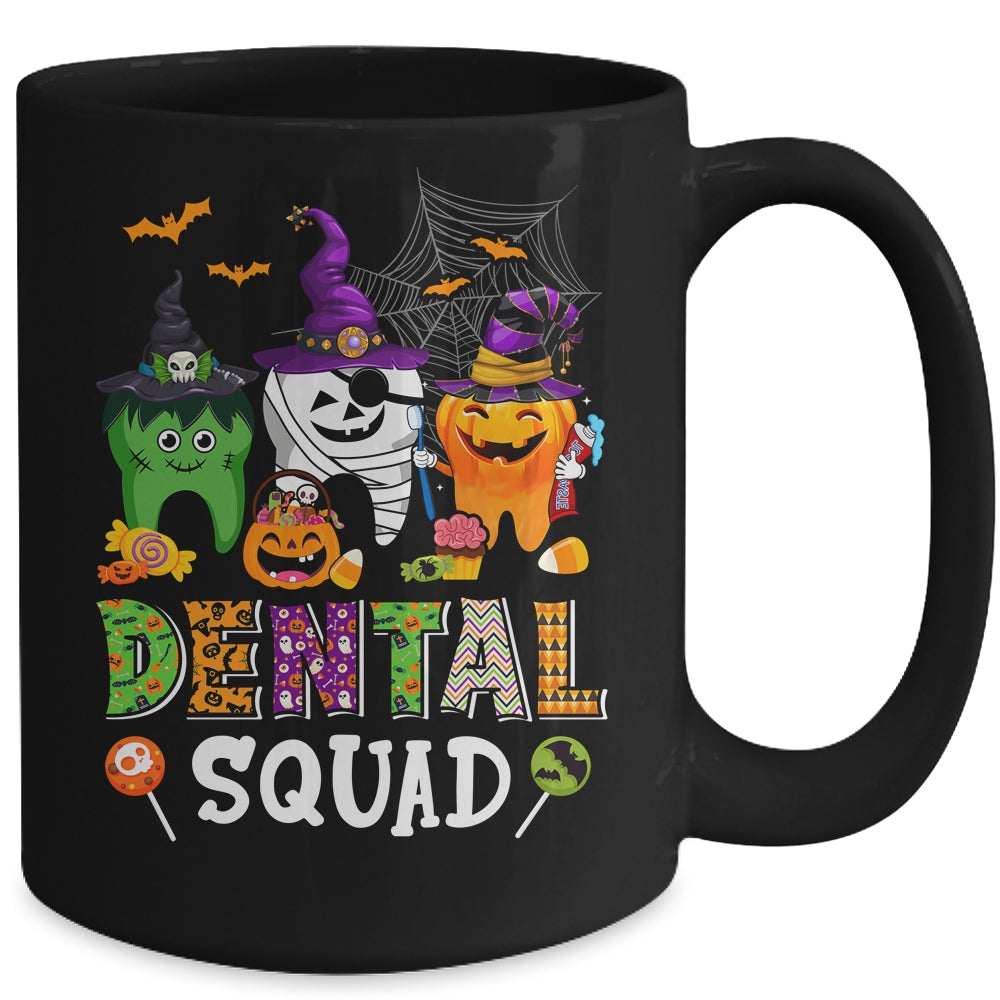 Dental Squad Halloween Costume Denstist Spooky Funny Mug | siriusteestore