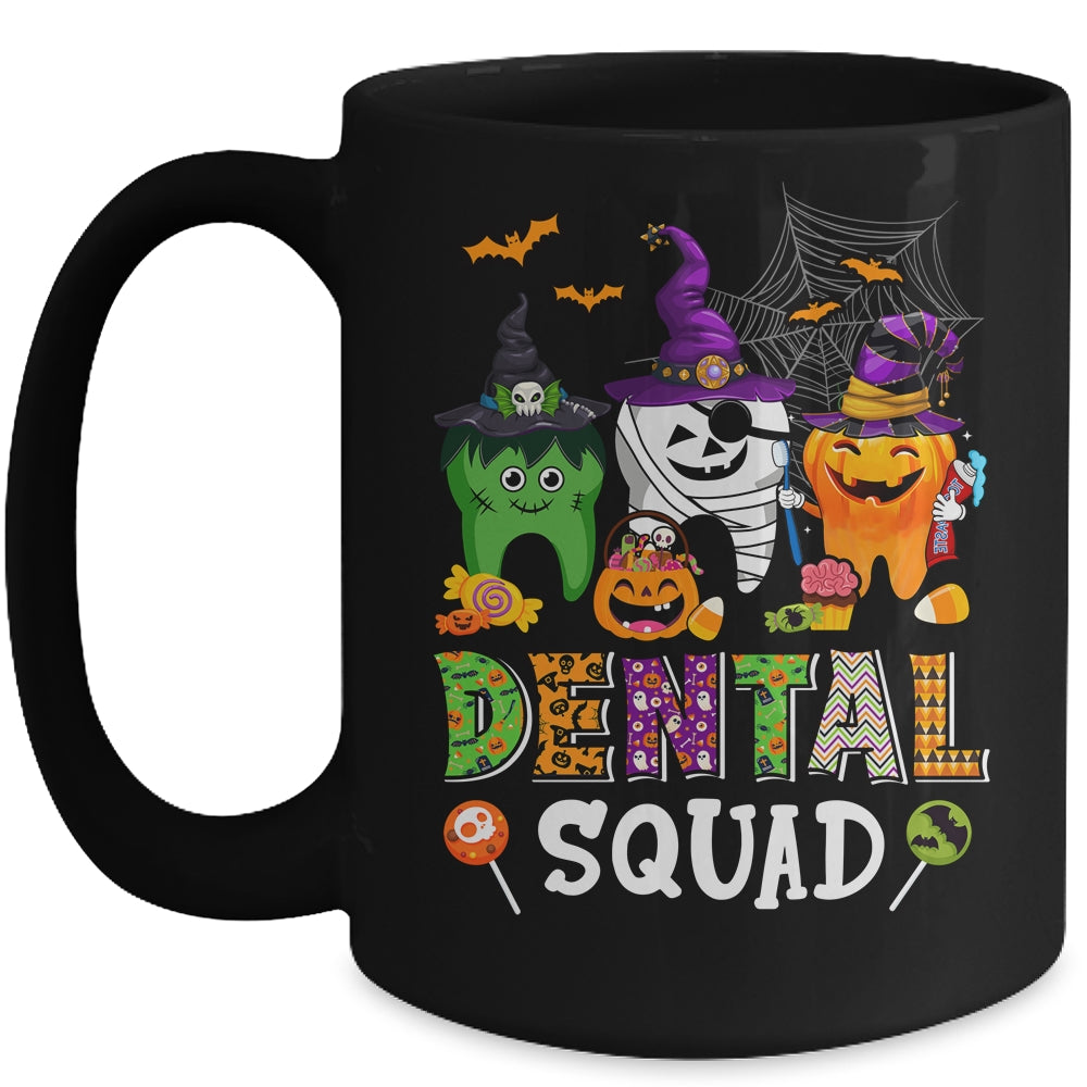 Dental Squad Halloween Costume Denstist Spooky Funny Mug | siriusteestore