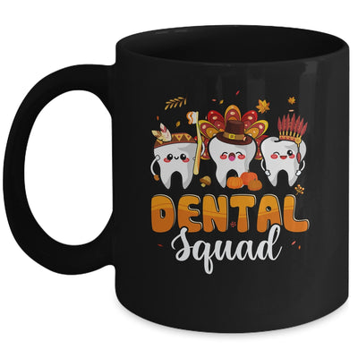 Dental Squad Teeth Turkey Dental Assistant Thanksgiving Mug | siriusteestore