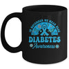Diabetes Awareness In November We Wear Blue Groovy Mug | siriusteestore