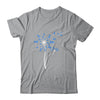 Diabetes Colon Cancer Awareness Dandelion Blue Ribbon Shirt & Tank Top | siriusteestore