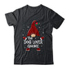 Dog Lover Gnome Buffalo Plaid Matching Christmas Pajama Gift Shirt & Sweatshirt | siriusteestore