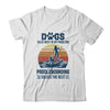 Dogs Solve Most Of My Problemes Paddleboarding Vintage Shirt & Tank Top | siriusteestore