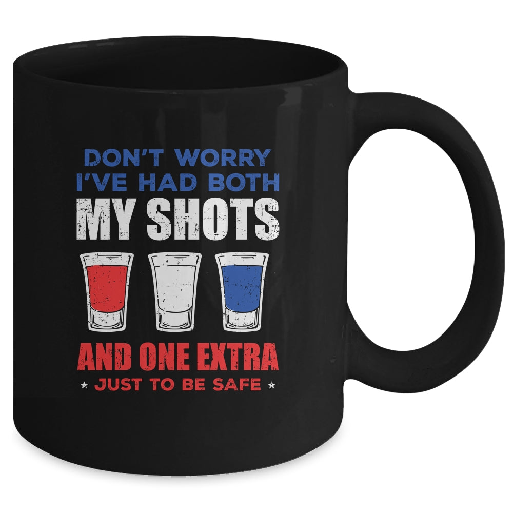Don't Worry I've Had Both My Shots 4th Of July Mug | siriusteestore
