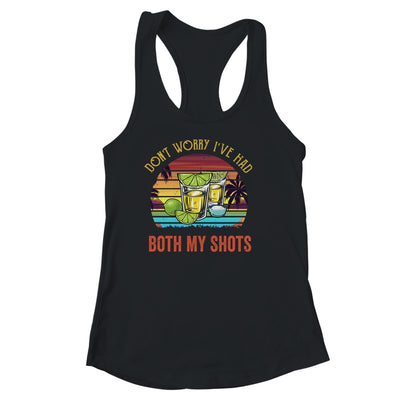 Don't Worry I've Had Both My Shots Funny Sunset Vintage Shirt & Tank Top | siriusteestore