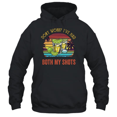 Don't Worry I've Had Both My Shots Funny Sunset Vintage Shirt & Tank Top | siriusteestore