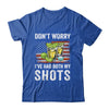 Don't Worry I've Had Both My Shots Funny Two Shots Tequila Shirt & Tank Top | siriusteestore