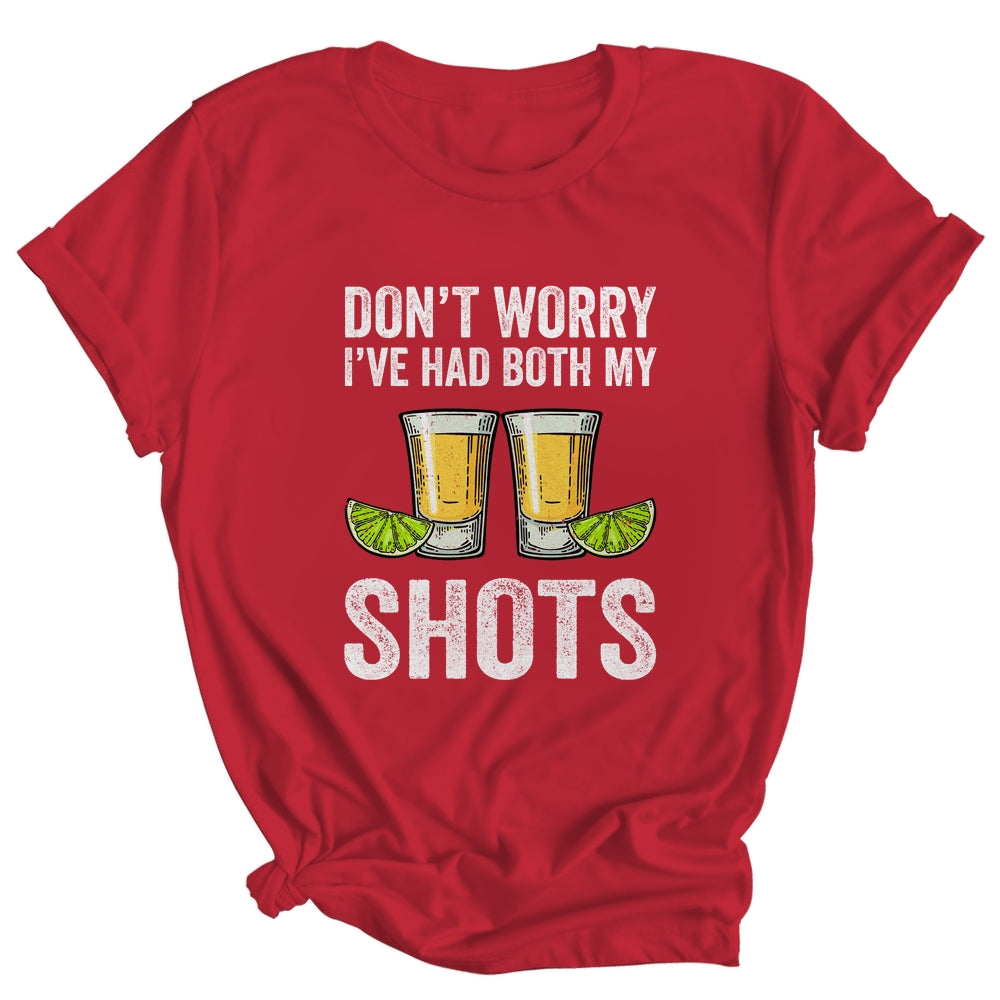 Don't Worry I've Had Both My Shots Funny Vaccination Tequila Shirt & Tank Top | siriusteestore