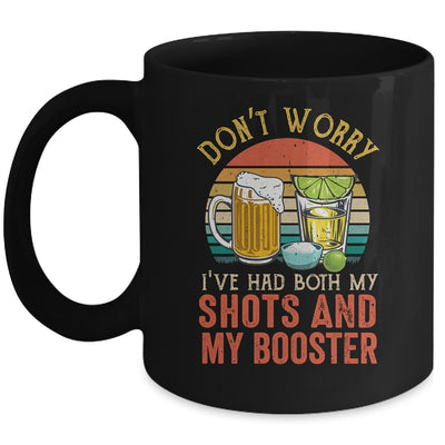 Dont Worry I've Had Both My Shots And Booster Vintage Mug | siriusteestore