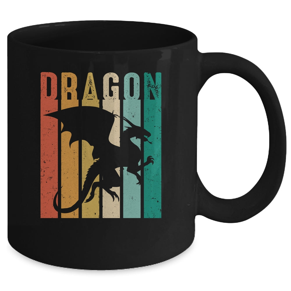 Dragon Retro Vintage Style Men Women Mug | siriusteestore