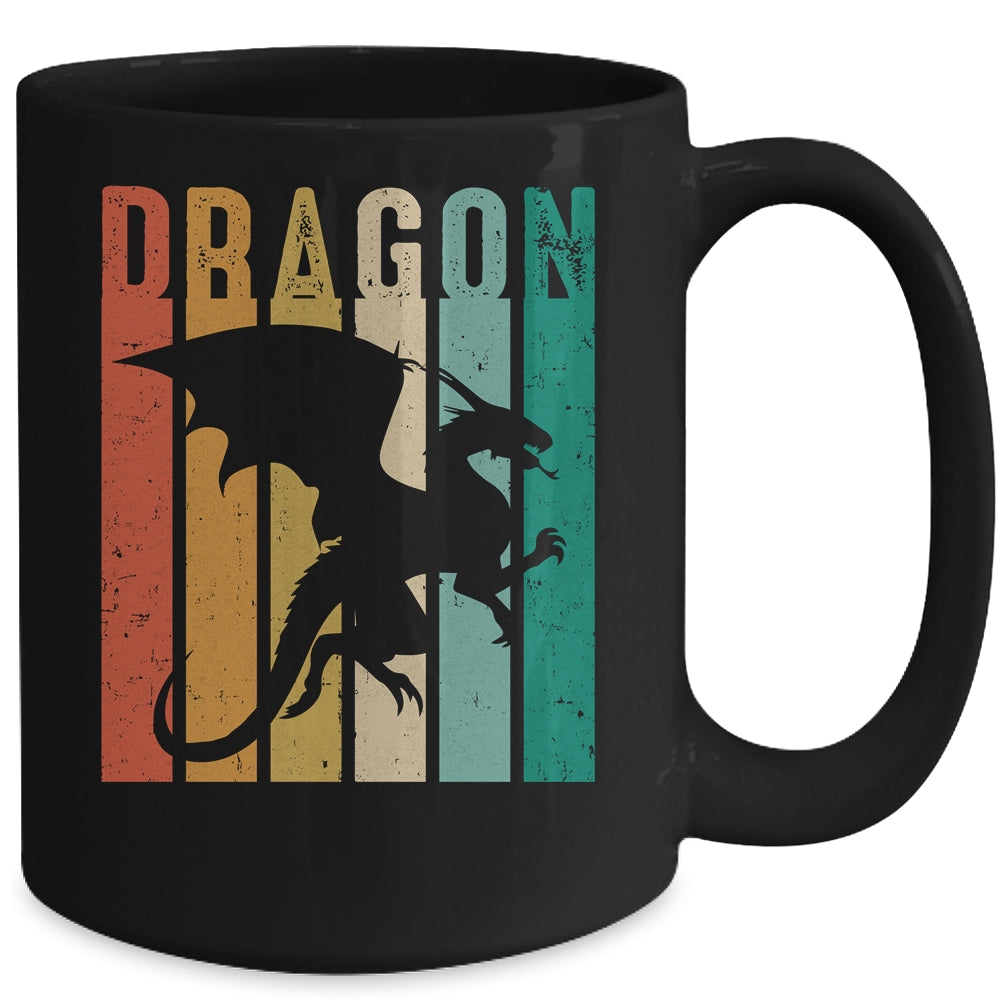 Dragon Retro Vintage Style Men Women Mug | siriusteestore