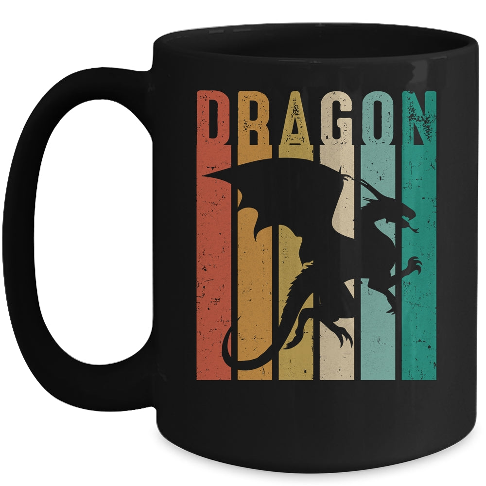 Dragon Retro Vintage Style Men Women Mug | siriusteestore