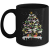 Dragonfly Bird Xmas Christmas Tree Lights Swarm Nymph Mug | siriusteestore