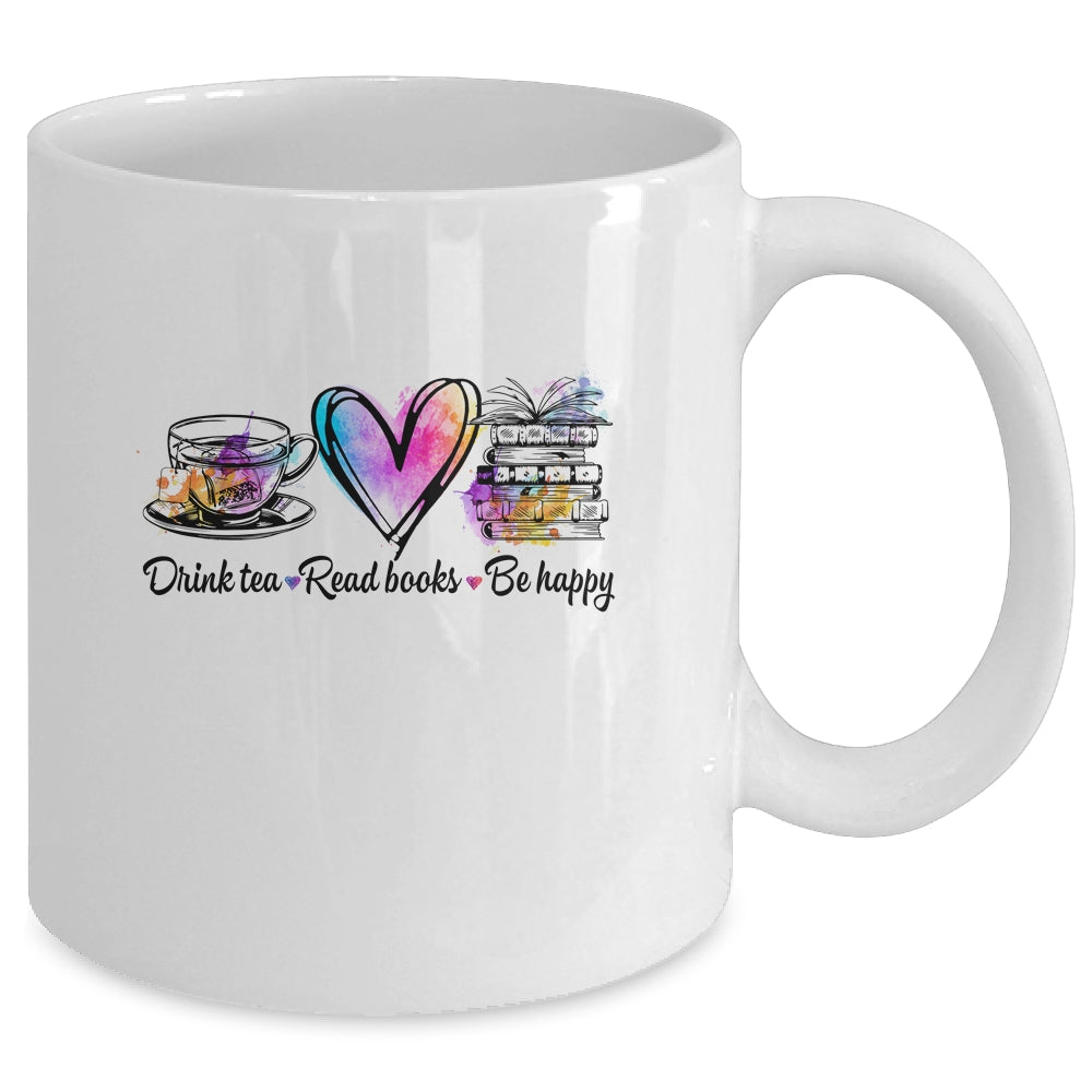 Drink Tea Reading Book Lovers Library Librarian Mug | siriusteestore