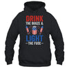 Drink the Booze and Light the Fuse 4th July Beer Fireworks Shirt & Tank Top | siriusteestore