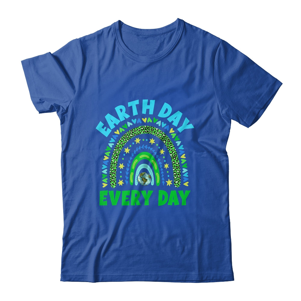 Earth Day Everyday Rainbow Design Earth Day Shirt & Tank Top | siriusteestore