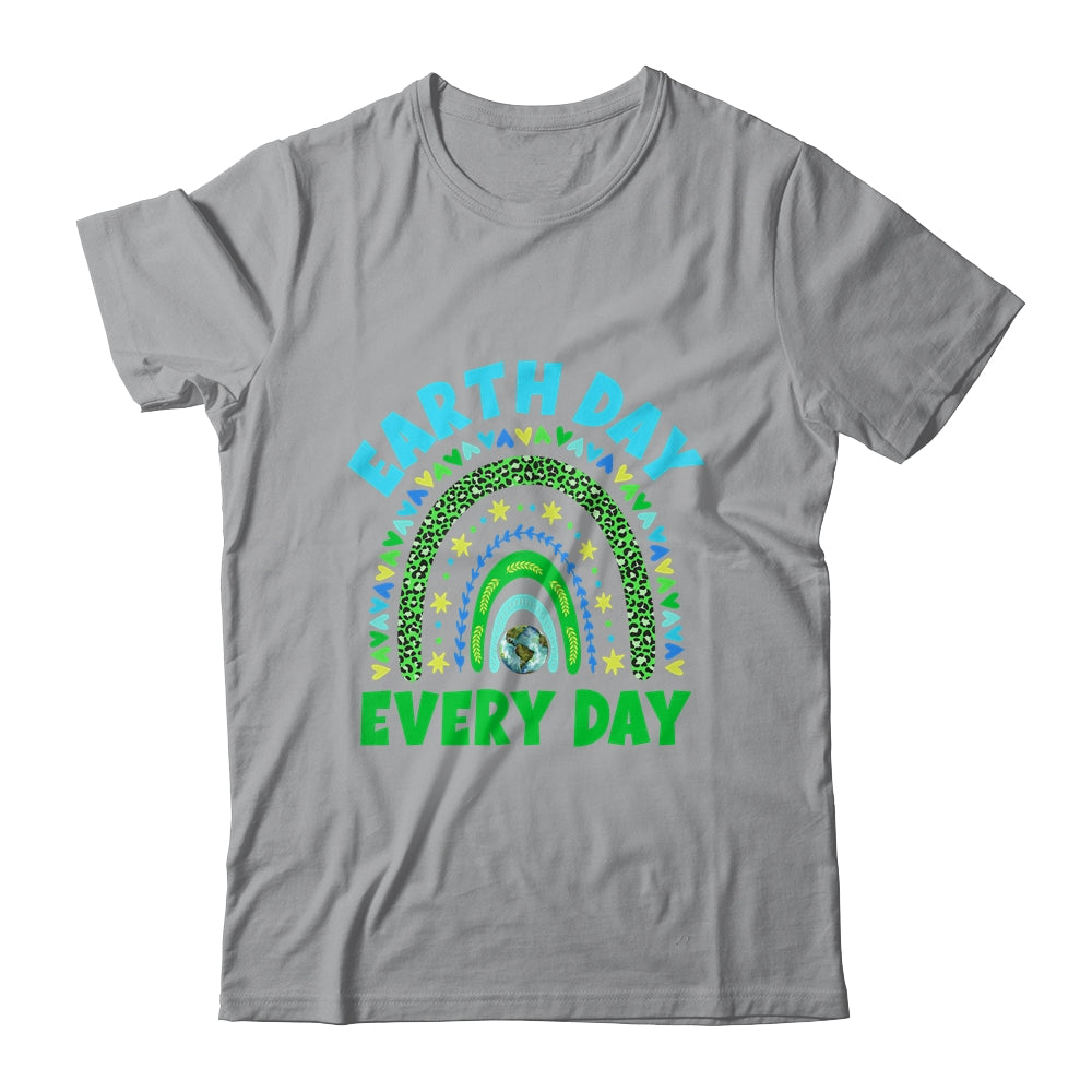Earth Day Everyday Rainbow Design Earth Day Shirt & Tank Top | siriusteestore