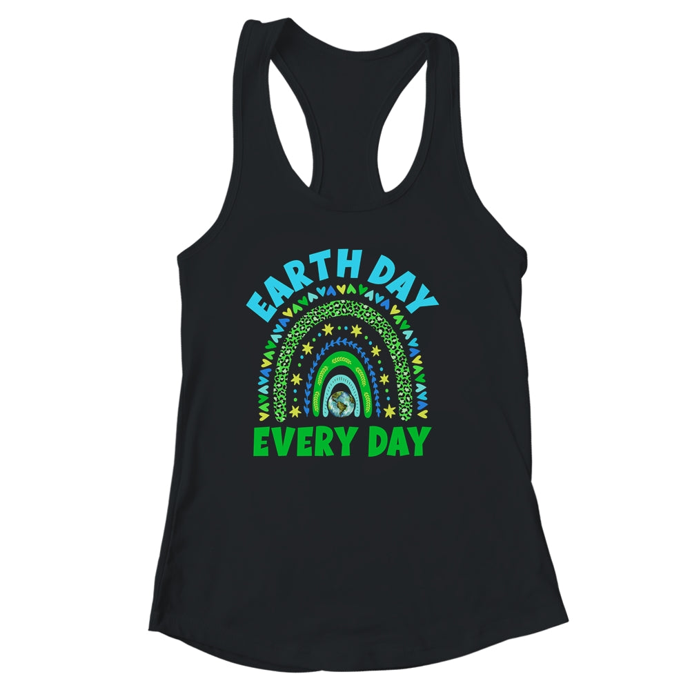 Earth Day Everyday Rainbow Design Earth Day Shirt & Tank Top | siriusteestore